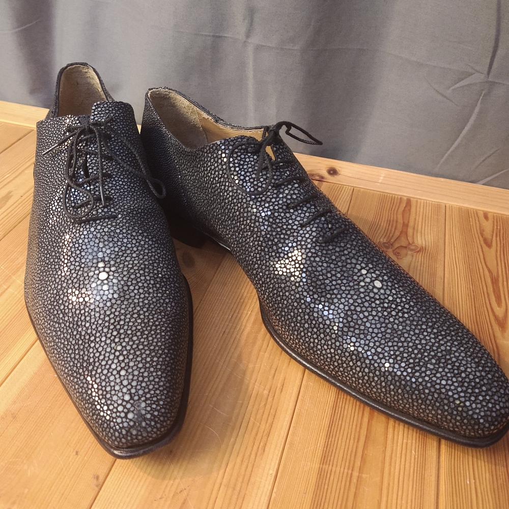 Harris Handmade Stingray Razza Nera 12 Barney"s NY